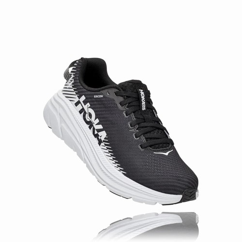 Hoka One One RINCON 2 Road Running Shoes For Women India Black IN-9503